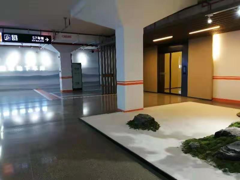 灰色系无机磨石地坪